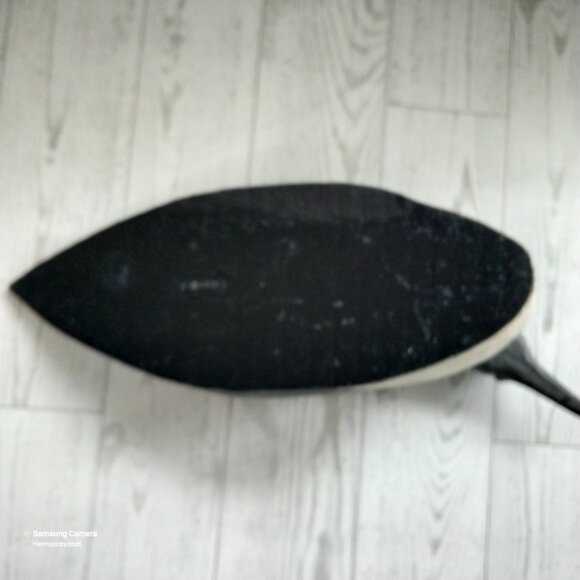 Vintage "Monk" Hand Painted Loon Duck Decorative Decoy Red Eyes GUC - Picture 6 of 7